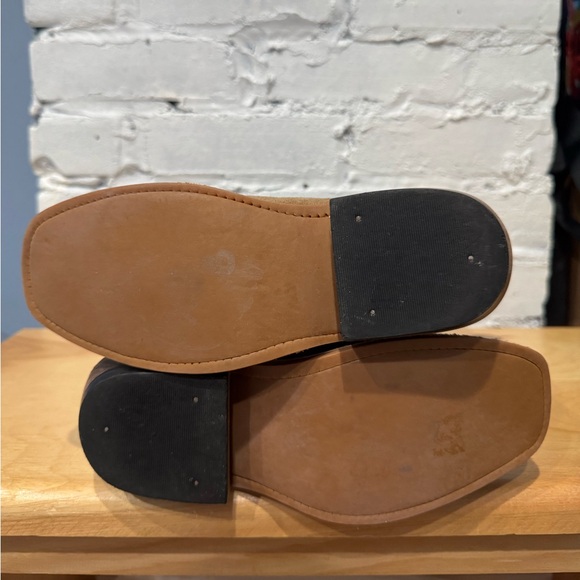 Horse Power Boots Boys Horse Power Kids Sawdust Roughout Cutter Toe Size 1 Tan - Picture 4 of 8